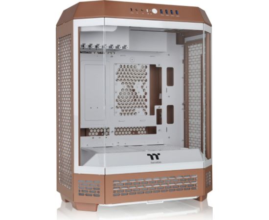 Thermaltake The Tower 600 , Tower case light brown, Tempered Glass x 3 Datoru korpusi