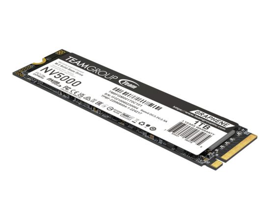 Team Group NV5000 1 TB SSD PCIe 4.0 x4 NVMe | M.2 2280 | Graphene Heatsink HDD Iekšējie cietie diski