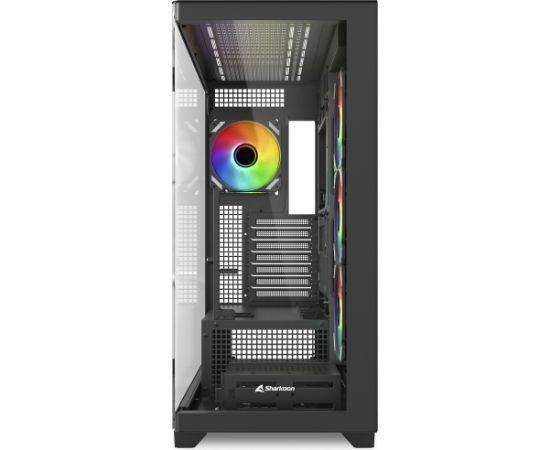 Sharkoon ELITE SHARK CA500 , Tower case black, Tempered Glass x 2 Datoru korpusi