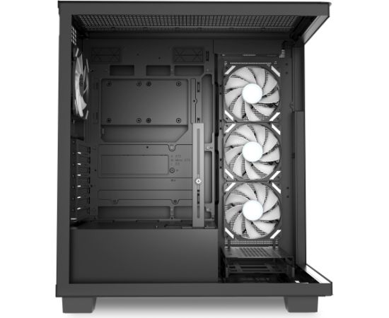 Sharkoon ELITE SHARK CA500 , Tower case black, Tempered Glass x 2 Datoru korpusi