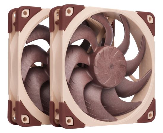 Noctua NF-A12x25 G2 PWM Sx2-PP, case fan with PWM connector, 2 fans, 120 mm Korpusu dzesēšana