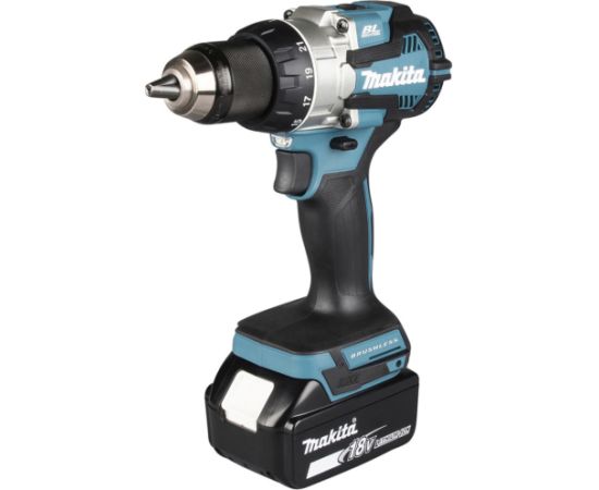 Makita cordless combo kit DLX2533TJ, cordless drill DDF489Z + cordless impact wrench DTW300Z, 18 volt blue/black, 2x Li-ion battery 5.0 Ah, MAKPAC Наборы электроинструментов