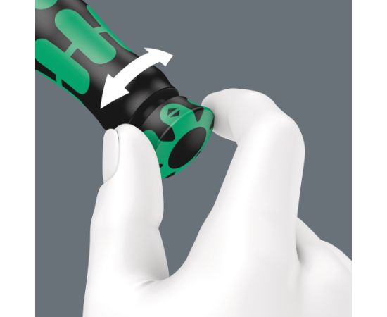 Wera torque wrench with reversible ratchet Click-Torque Lock A 5 black/green, 1/4" drive, 2.5 to 25 Nm Новинки Для дома и сада 