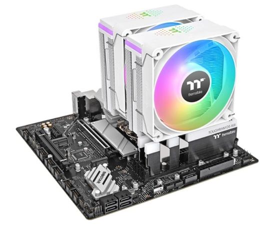Thermaltake ASTRIA 600 ARGB Lighting CPU Cooler - White, CPU cooler white, 120 mm Procesoru dzesēšana