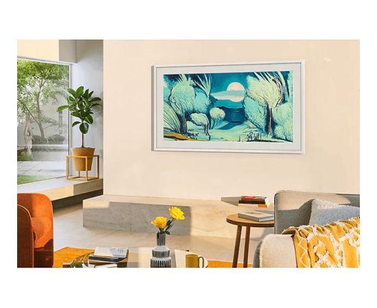SAMSUNG GQ50LS03FAUXZG The Frame, QLED TV - 50 - black, UltraHD/4K, Vision AI, interchangeable frames, One Connect Box Телевизоры