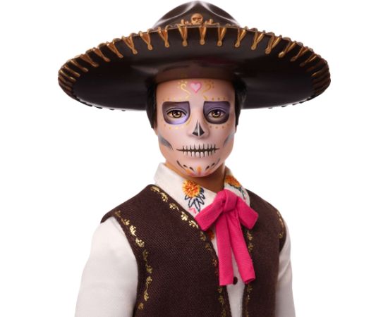Mattel Barbie Barbie Signature Dia De Muertos 2025 - Ken doll with suit and sombrero Lelles