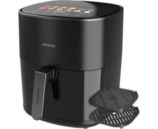 Cecotec Cecofry&Grill Duoheat 6500 black air fryer, 2,200 watts, 6.5 liter basket, with viewing window, double heating element Taukvāres katli