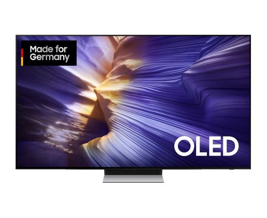 SAMSUNG GQ77S90FAEXZG, OLED TV - 77 - black/silver, UltraHD/4K, Vision AI, PVR, twin tuner, 100Hz panel Телевизоры