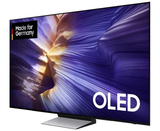 SAMSUNG GQ77S90FAEXZG, OLED TV - 77 - black/silver, UltraHD/4K, Vision AI, PVR, twin tuner, 100Hz panel Телевизоры