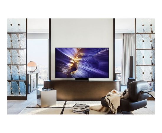 SAMSUNG GQ77S90FAEXZG, OLED TV - 77 - black/silver, UltraHD/4K, Vision AI, PVR, twin tuner, 100Hz panel Телевизоры