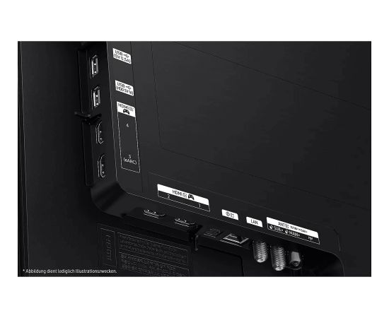 SAMSUNG GQ48S90FAEXZG, OLED TV - 48 - black/silver, UltraHD/4K, Vision AI, PVR, twin tuner, 100Hz panel Телевизоры