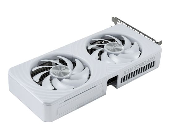 Palit GeForce RTX 5060 OC WHITE 8GB, graphics card DLSS 4, 3x DisplayPort, 1x HDMI 2.1 Видеокарты