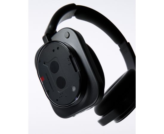 Nothing Headphone (1), headphones black, Sound by KEF, Adaptive Noise Cancellation (ANC), HI-RES audio Austiņas