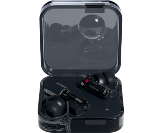 Nothing Ear, headphones black, ANC, HI-RES audio with LHDC 5.0, wireless charging Austiņas