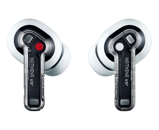 Nothing Ear, headphones white, ANC, HI-RES audio with LHDC 5.0, wireless charging Austiņas