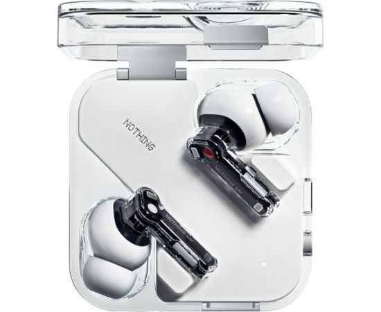 Nothing Ear, headphones white, ANC, HI-RES audio with LHDC 5.0, wireless charging Austiņas