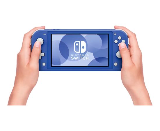 Nintendo Switch Lite (without power adapter), game console blue Игровые приставки