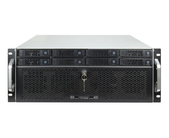 Inter-Tech IPC Storage 4U-4708, server case black Datoru korpusi