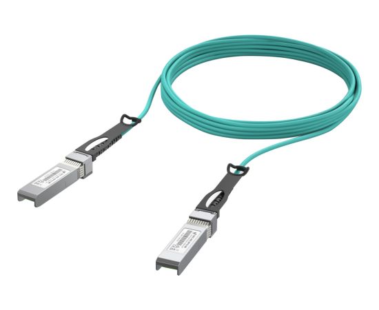 Ubiquiti UniFi Long-Range Direct Attach Cable (AOC), 25Gbps blue-green, 10 meters Tīkla vadi