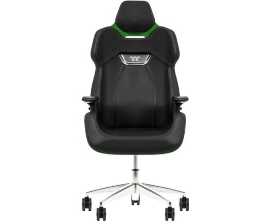 Thermaltake ARGENT E700 Design by Studio FA Porsche, Gaming Chair green/brown, Racing Green Houndstooth Fabric Gaming krēsli