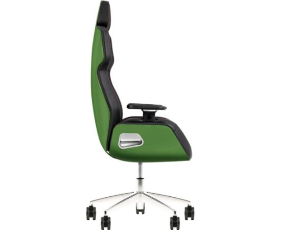 Thermaltake ARGENT E700 Design by Studio FA Porsche, Gaming Chair green/brown, Racing Green Houndstooth Fabric Gaming krēsli