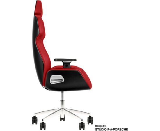 Thermaltake ARGENT E700 Design by Studio FA Porsche, gaming chair red/black, Storm Black Houndstooth Fabric Gaming krēsli