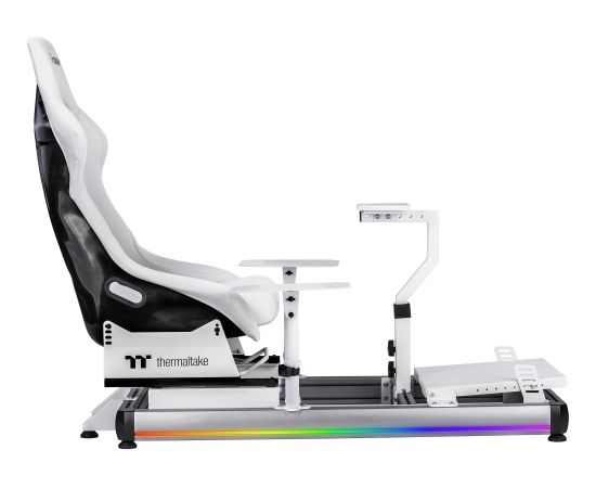Thermaltake GF500 Flight Simulator Cockpit Snow GSC-F50-CPASWH-01, Sim Rig white Gaming krēsli