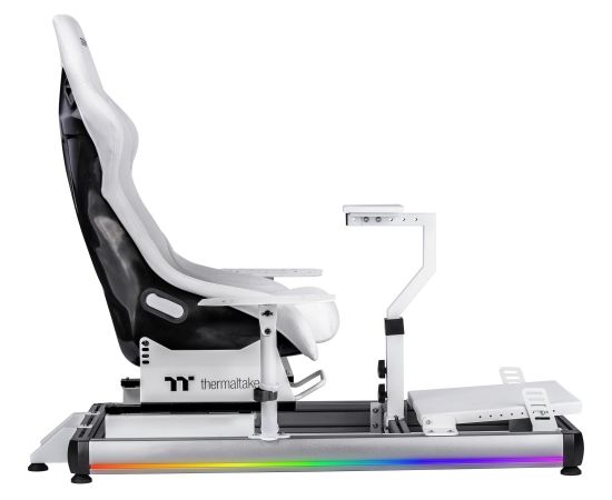 Thermaltake GF500 Flight Simulator Cockpit Snow GSC-F50-CPASWH-01, Sim Rig white Gaming krēsli