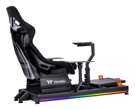 Thermaltake GF500 Flight Simulator Cockpit Black GSC-F50-CPASBB-01, Sim Rig black Gaming krēsli