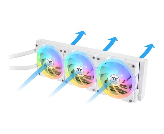 Thermaltake MAGFloe 360 Ultra ARGB Sync AIO Liquid Cooler, White, Snow Edition Procesoru dzesēšana