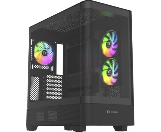Thermaltake View 290 TG ARGB, tower case Black, Tempered Glass x 2 Datoru korpusi