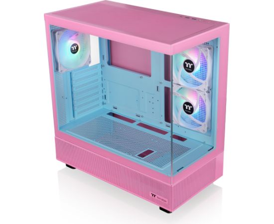 Thermaltake View 270 Plus TG ARGB, tower case pink, Tempered Glass x 2 Datoru korpusi