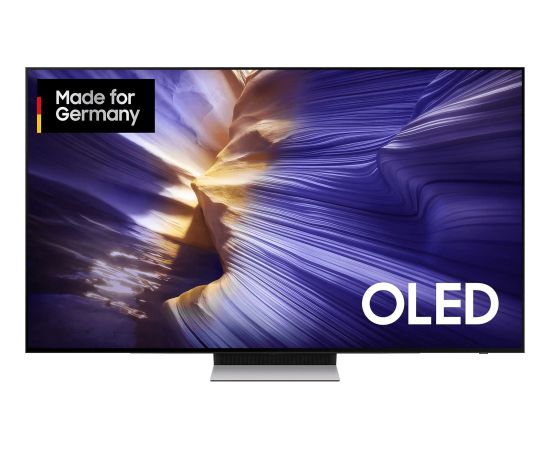 SAMSUNG GQ55S90FAEXZG, OLED TV - 55 -  black/silver, UltraHD/4K, Vision AI, PVR, twin tuner, 100Hz panel Телевизоры