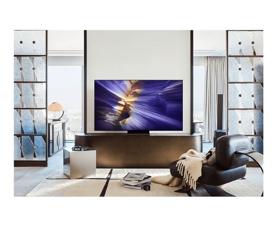 SAMSUNG GQ55S90FAEXZG, OLED TV - 55 -  black/silver, UltraHD/4K, Vision AI, PVR, twin tuner, 100Hz panel Телевизоры