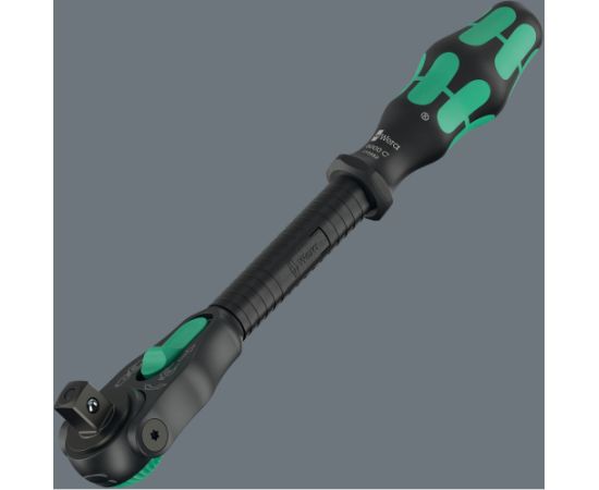 Wera Zyklop Speed Ratchet 8000 C Black Edition, 1/2" black/green, with pivoting head Новинки Для дома и сада 