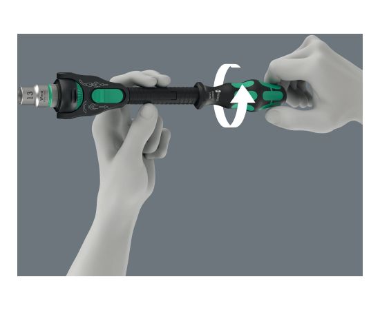 Wera Zyklop Speed Ratchet 8000 C Black Edition, 1/2" black/green, with pivoting head Новинки Для дома и сада 