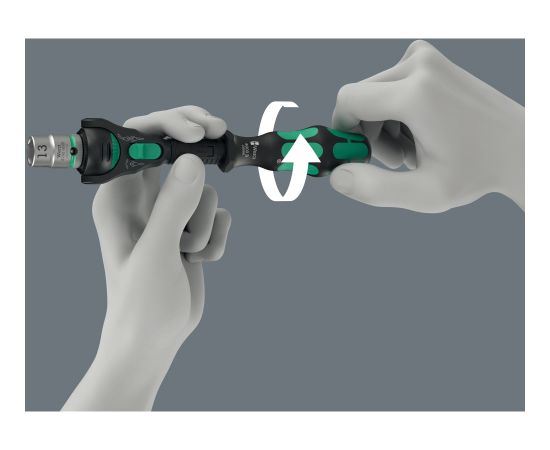 Wera Zyklop Speed Ratchet 8000 B Black Edition, 3/8" black/green, with pivoting head Новинки Для дома и сада 