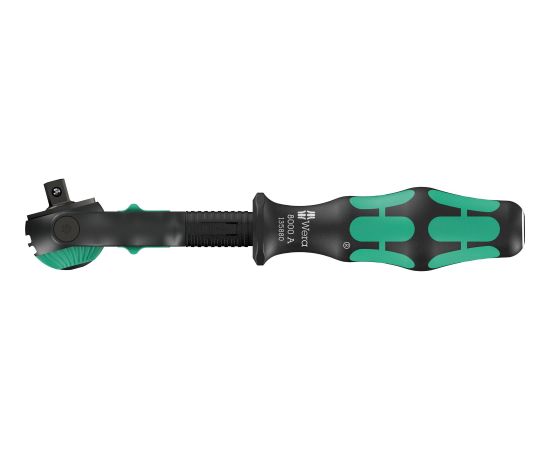 Wera Zyklop Speed Ratchet 8000 A Black Edition, 1/4" black/green, with pivoting head Новинки Для дома и сада 