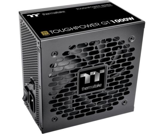 Thermaltake Toughpower GT 1000W, PC power supply black, 1x 12-pin high power GPU, 5x PCIe, cable management, 1000 watts Datoru barošanas bloki