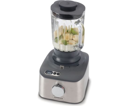 Kenwood MultiPro Compact+ food processor, silver, 800 watts, integrated scale, blender attachment and Blend-Xtract 2GO Virtuves kombaini