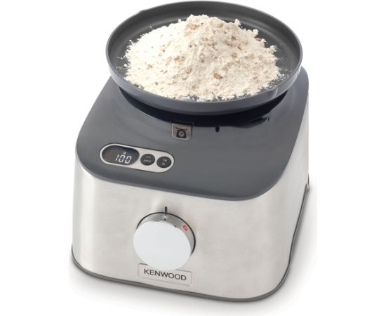 Kenwood MultiPro Compact+ food processor, silver, 800 watts, integrated scale, blender attachment and Blend-Xtract 2GO Virtuves kombaini