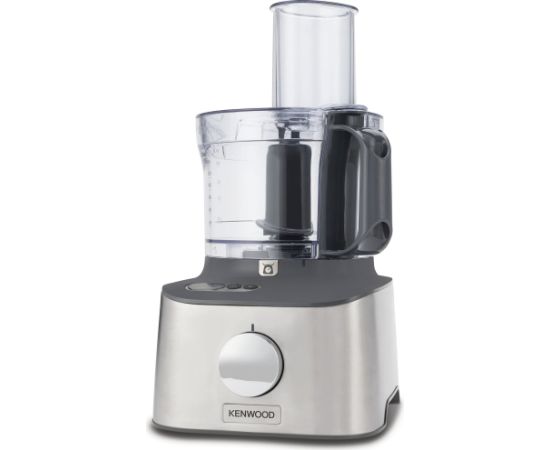Kenwood MultiPro Compact+ food processor, silver, 800 watts, integrated scale, blender attachment and Blend-Xtract 2GO Virtuves kombaini