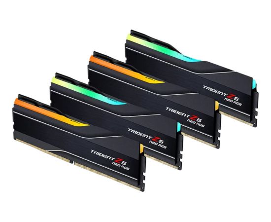 G.Skill DDR5 - 256GB - 6000 - CL - 36 (4x 64 GB) Quad Kit, RAM Black, F5-6000J3644D64GX4-TZ5NR, TZ5 Neo, AMD EXPO RAM Operatīvā atmiņa