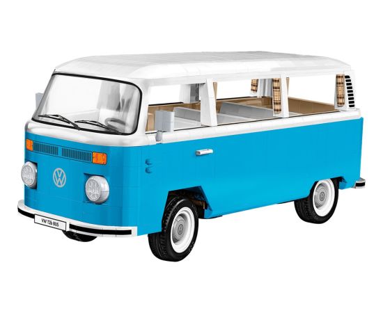 COBI Volkswagen T2b Bus, construction toy light blue/white, scale 1:12 Конструкторы
