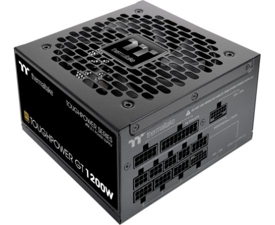 Thermaltake Toughpower GT 1200W, PC power supply black, 2x 12-pin high power GPU, 5x PCIe, cable management, 1200 watts Datoru barošanas bloki