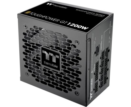 Thermaltake Toughpower GT 1200W, PC power supply black, 2x 12-pin high power GPU, 5x PCIe, cable management, 1200 watts Datoru barošanas bloki