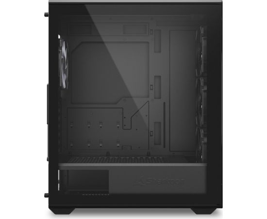 Sharkoon VK4 ARGB, tower case black, tempered glass Datoru korpusi