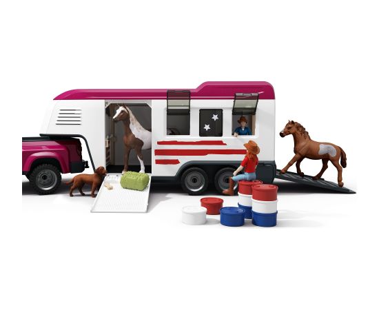 Schleich Horse Club Lakeside Truck with Trailer, Toy Vehicle Новости - Детские товары