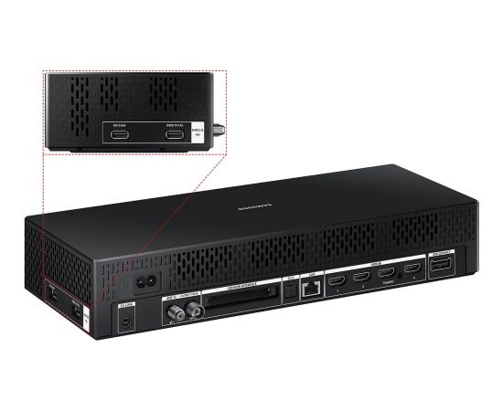 SAMSUNG GQ43LS03FAUXZG The Frame, QLED TV - 43 -  black, UltraHD/4K, Vision AI, interchangeable frames, One Connect Box Телевизоры