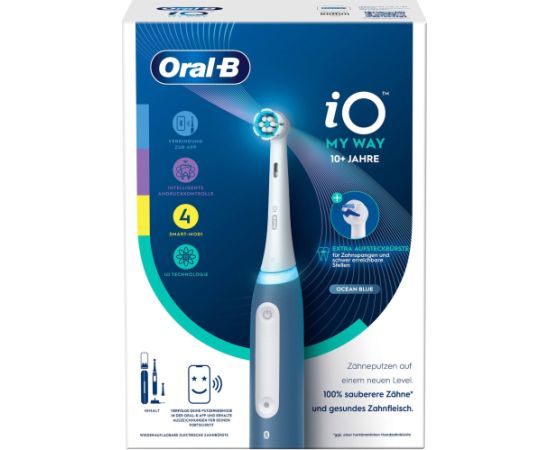 Oral-B Oral-B iO My Way, Electric Toothbrush grey/white Elektriskās zobu birstes, irigatori